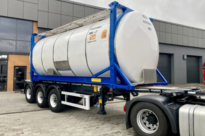 Ізотермічний танк контейнер з паровим підігрівом Van Hool Tank Container -2003 рік- фото № 6