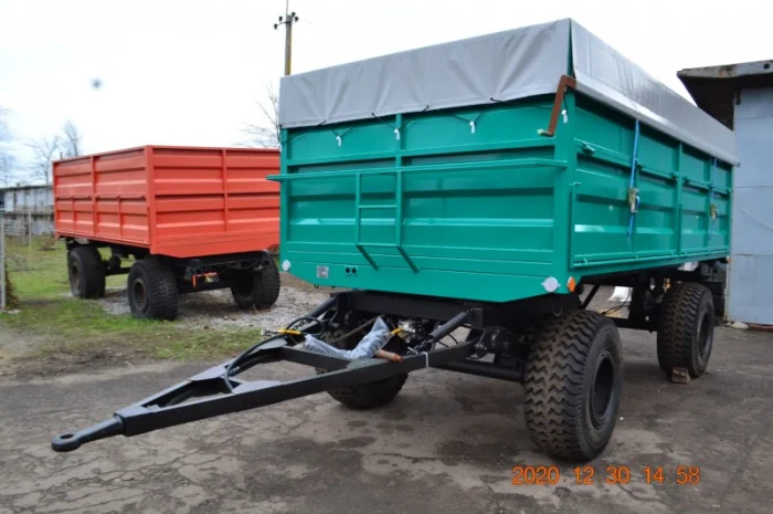 Причіп тракторний самоскидний двовісний шеститонний 2ПТС-6- фото № 5