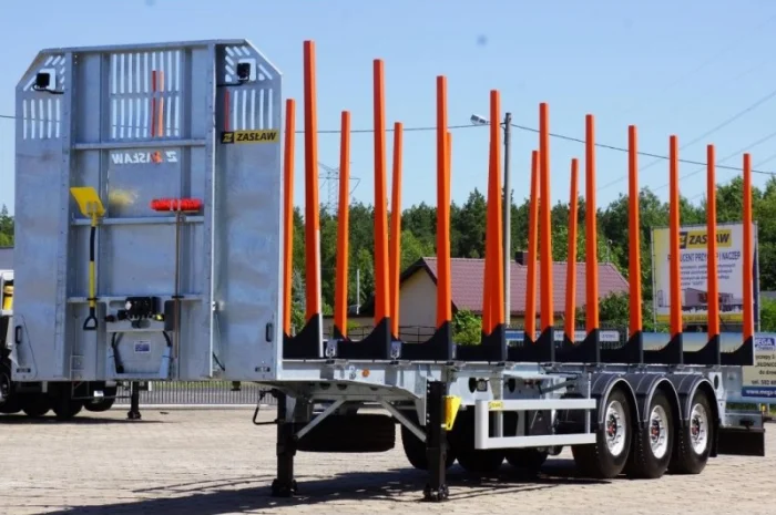 Новий напівпричіп лісовоз ZASŁAW- фото № 1