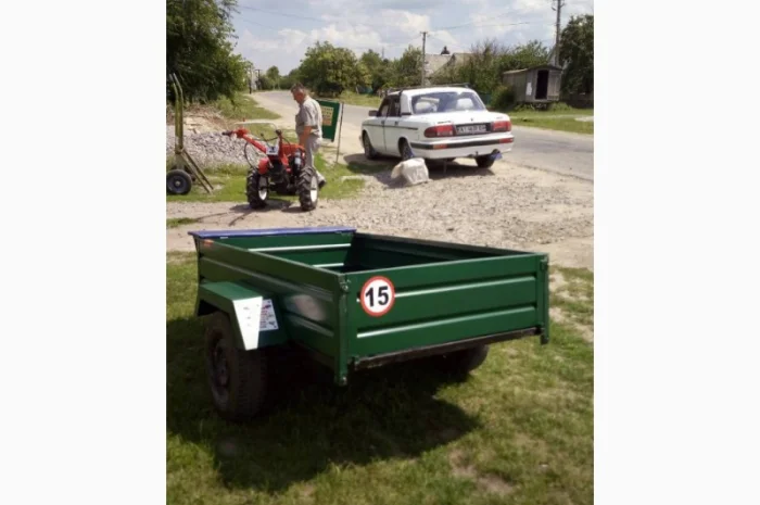 Продам прицеп до мотоблока, мототрактора. Ружин, Белая Церковь, Винниц- фото № 2