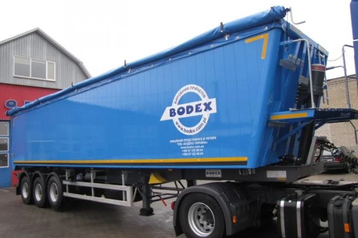 2022 Полуприцеп самосвал BODEX SAF 55м3 На складі, Гарантія! Осі 11т- фото № 3