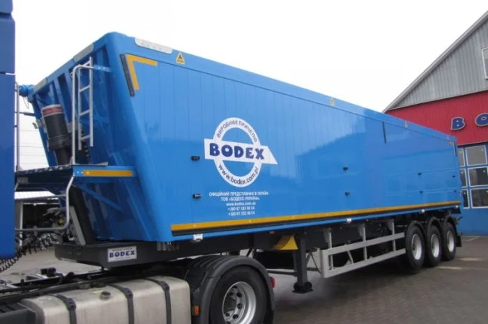 2022 Полуприцеп самосвал BODEX SAF 55м3 На складі, Гарантія! Осі 11т- фото № 4