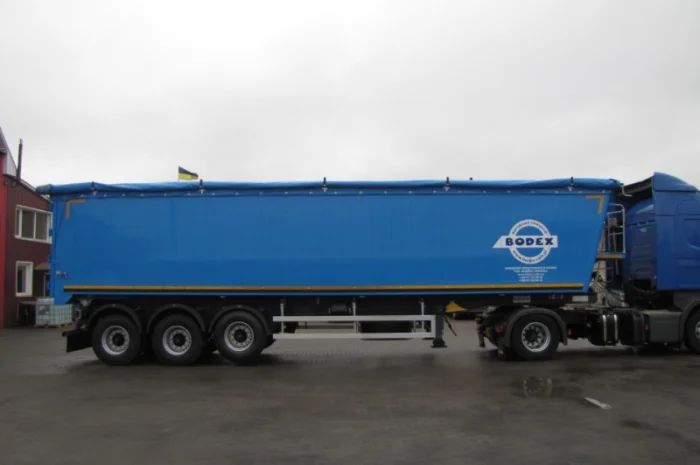 2022 Полуприцеп самосвал BODEX SAF 55м3 На складі, Гарантія! Осі 11т- фото № 5