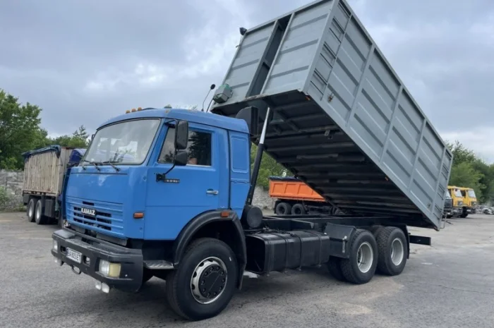 Самоскид КамАЗ 53215 Webasto, Нова гума, АКБ, кузов та гідравліка. 2008р- фото № 1