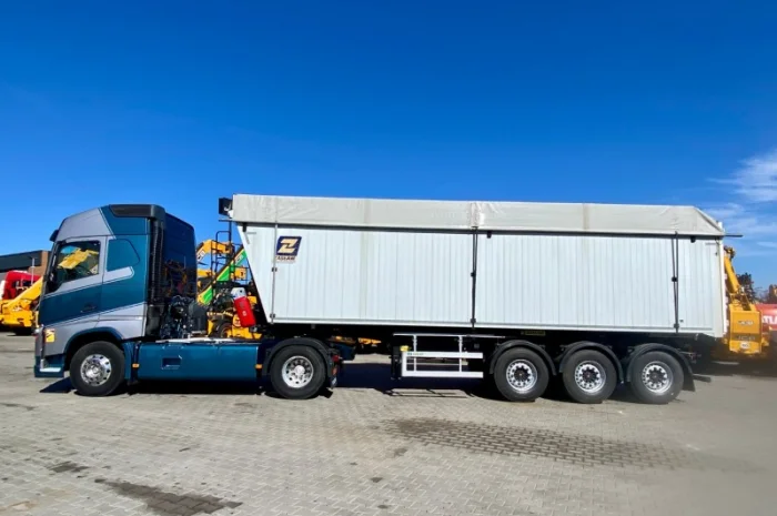 Напівпричіп самоскид Zaslaw D-653A - 2014 рік- фото № 1