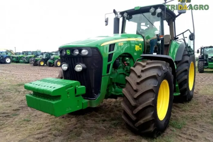 Трактор john deere 8130 (2007)- фото № 2