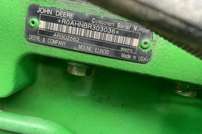 Трактор John Deere 8335R (2011) - PowerShift- фото № 6