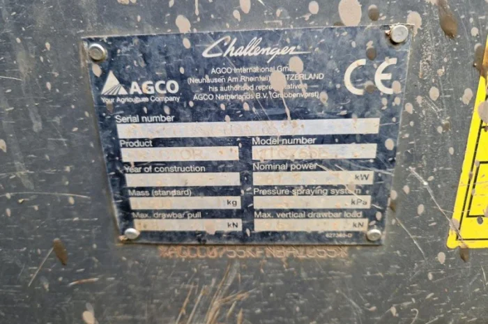 Трактор гусеничний Challenger MT 755 E- фото № 5