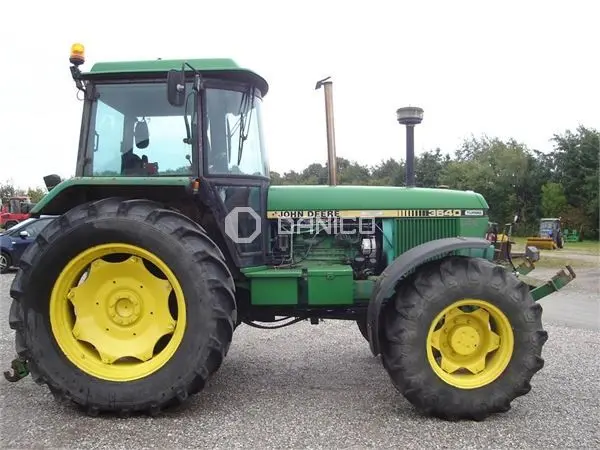 Трактор john deere 3640- фото № 2