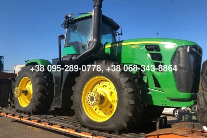 Б/у трактор колесный John Deere 9530 5000 м/ч 2011г. из США- фото № 1