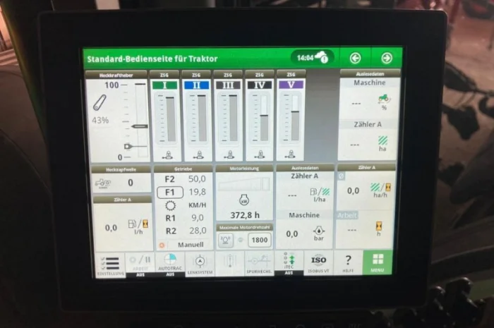 Трактор John Deere 8R370- фото № 5