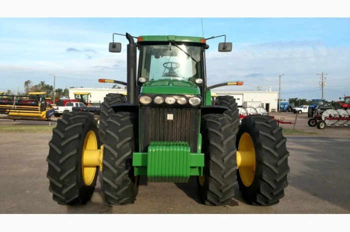 7000 м.ч. 2005 г трактор John Deere 8520 (335 л.с.) из США б/у купить- фото № 14
