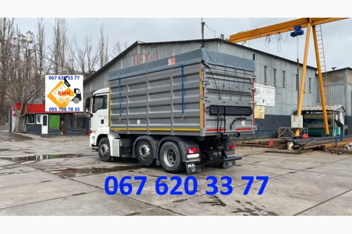 Переоборудование тягача в самосвал. Тягач DAF. MAN. VOLVO. КАМАЗ- фото № 1