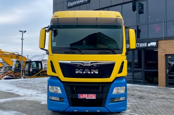 EURO 6 тягач з гідравлікою - MAN TGX 18.480 -2015 рік- фото № 2