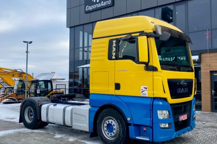 EURO 6 тягач з гідравлікою - MAN TGX 18.480 -2015 рік- фото № 3