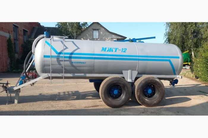 Бочка для навозу МЖТ-12 (вакумна + розкидач)- фото № 1