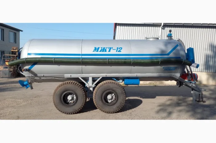 Бочка МЖТ 12 вакумна для навозу з розкидачем- фото № 2