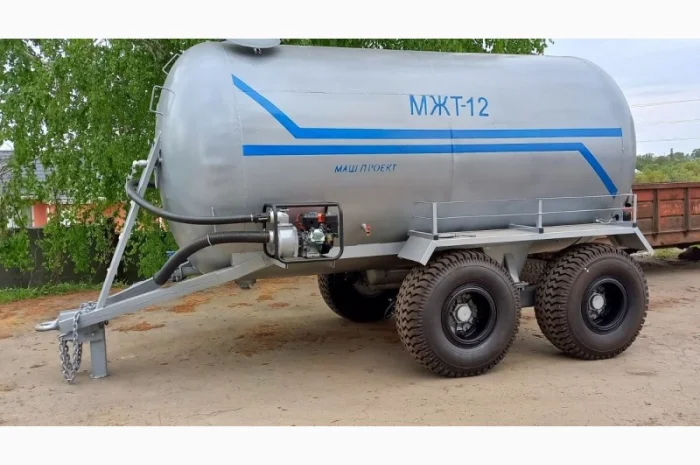 Бочка МЖТ12 з бензиновою помпою для води та КАС та пожежогасіння- фото № 1