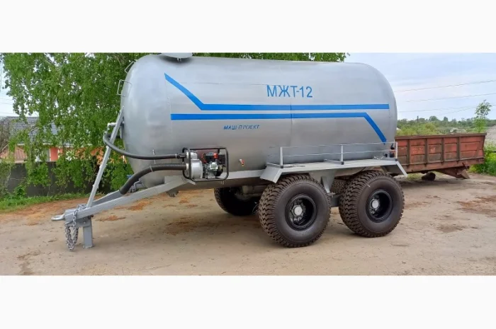 Бочка МЖТ12 з бензиновою помпою для води та КАС та пожежогасіння- фото № 7