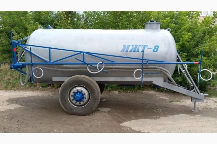 Бочка МЖТ-8 для полива з бензиновою помпою- фото № 1