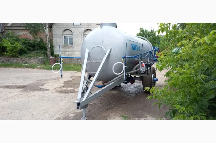 Бочка МЖТ-8 для полива з бензиновою помпою- фото № 2