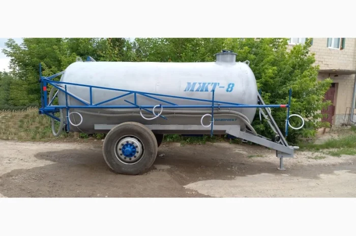 Бочка МЖТ-8 для полива з бензиновою помпою- фото № 6