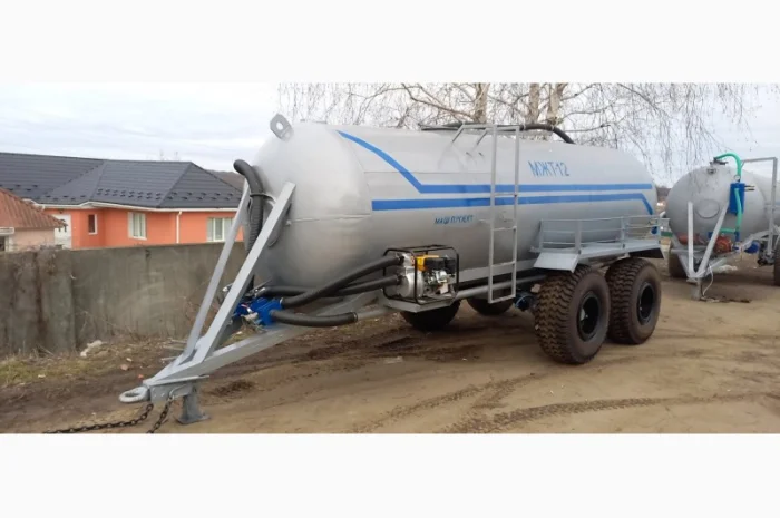 Бочка МЖТ-12 с мотопомпою, для води та КАС- фото № 1