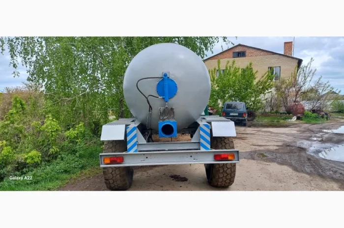 Бочка-причеп 12м3 для навозу та води- фото № 3