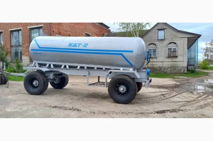 Бочка-причеп 12м3 для навозу та води- фото № 4