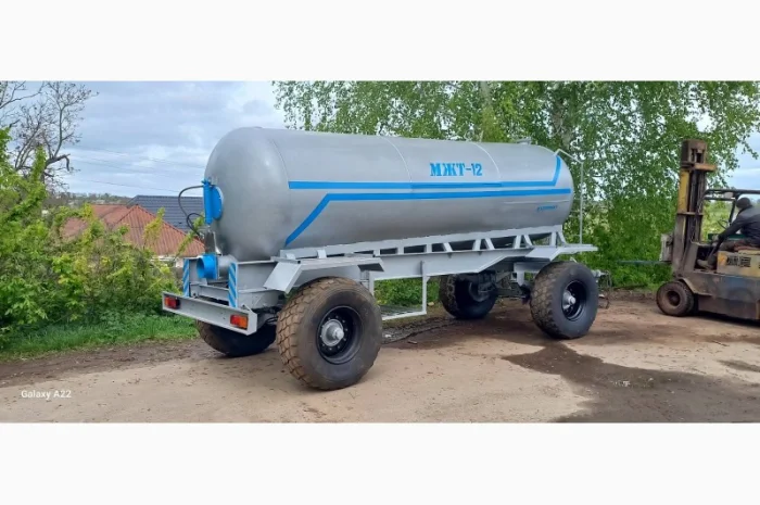 Бочка-причеп 12м3 для навозу та води- фото № 6