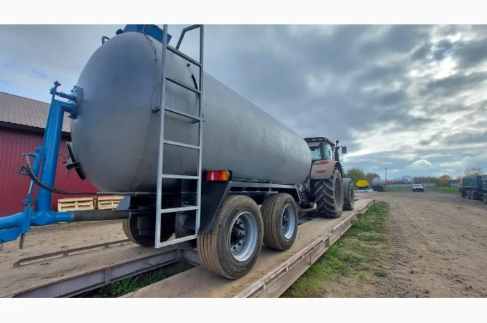 Бочка МЖТ-16 на пневмоподвеске с мешалкой для жидкого навоза- фото № 5