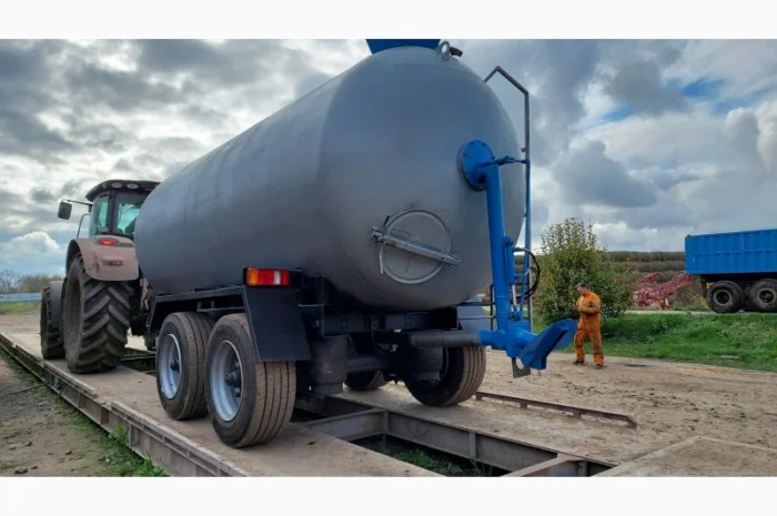 Бочка МЖТ-16 на пневмоподвеске с мешалкой для жидкого навоза- фото № 6