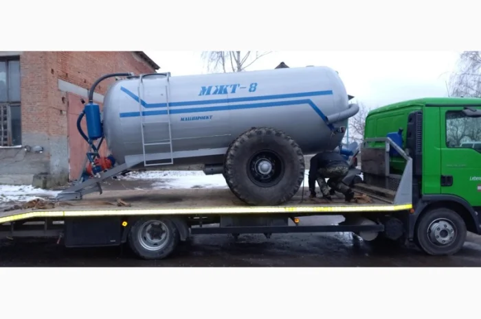 Бочка МЖТ-8 одноосна для води або вакумна з розкидачем- фото № 4