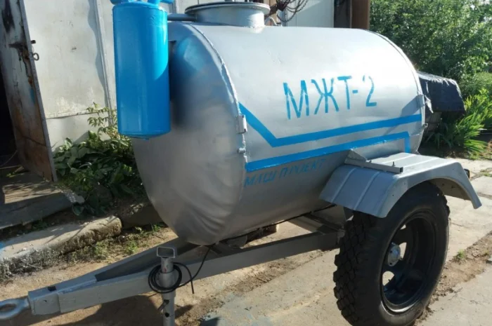 Бочка для навоза МЖТ-2- фото № 2