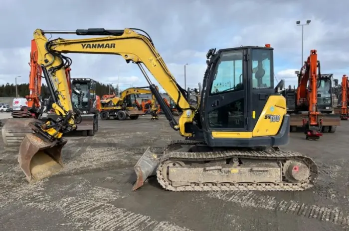 Екскаватор Yanmar SV100-2A- фото № 3