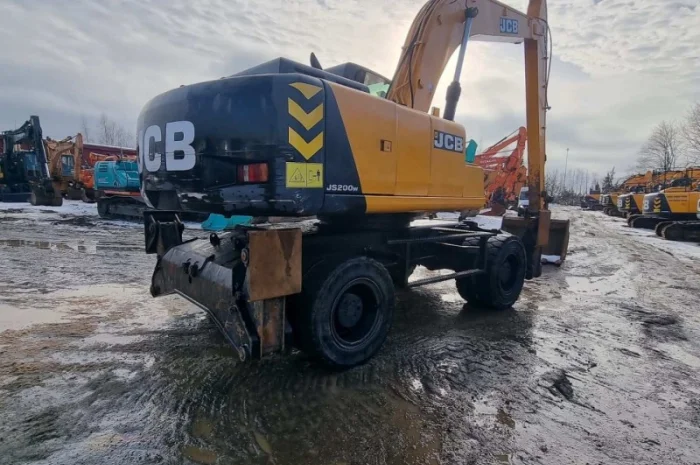 Екскаватор колісний JCB JS 200 W (2005)- фото № 6