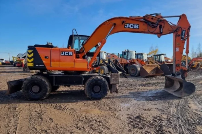 Колісний екскаватор JCB JS 160 W (2002)- фото № 1