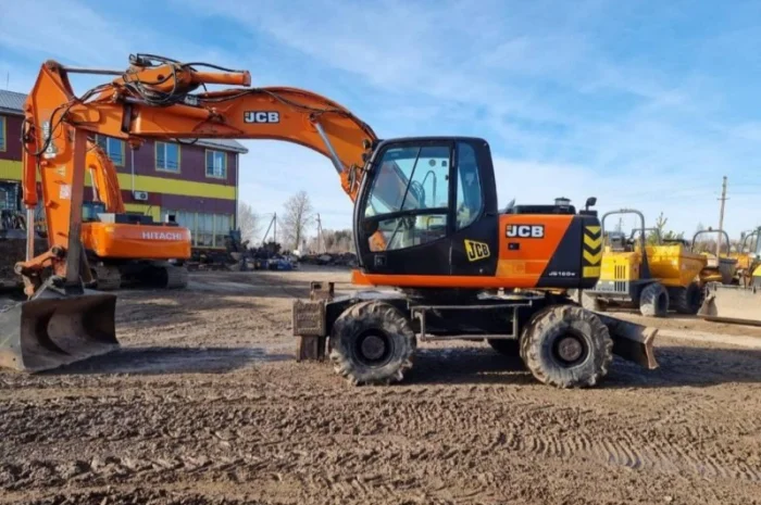 Колісний екскаватор JCB JS 160 W (2002)- фото № 2