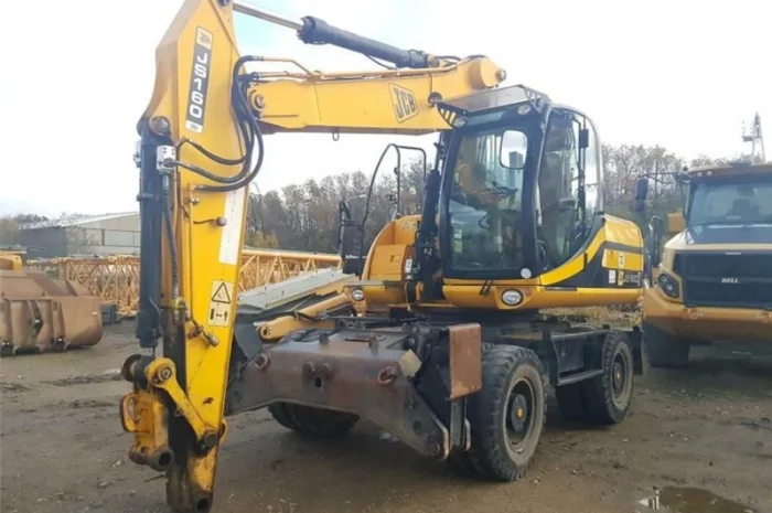 Колісний екскаватор JCB JS 160 W (2008)- фото № 1