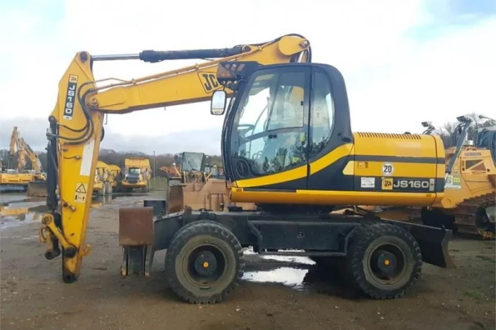Колісний екскаватор JCB JS 160 W (2008)- фото № 2
