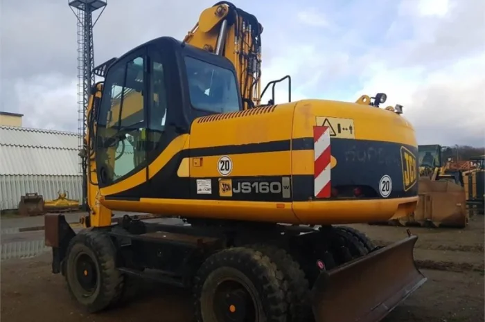 Колісний екскаватор JCB JS 160 W (2008)- фото № 3