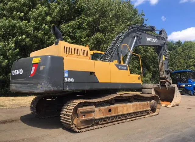 Гусеничный экскаватор Volvo EC480DL- фото № 19