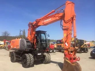 Колесный экскаватор HITACHI ZX170W 2007 г- фото № 1