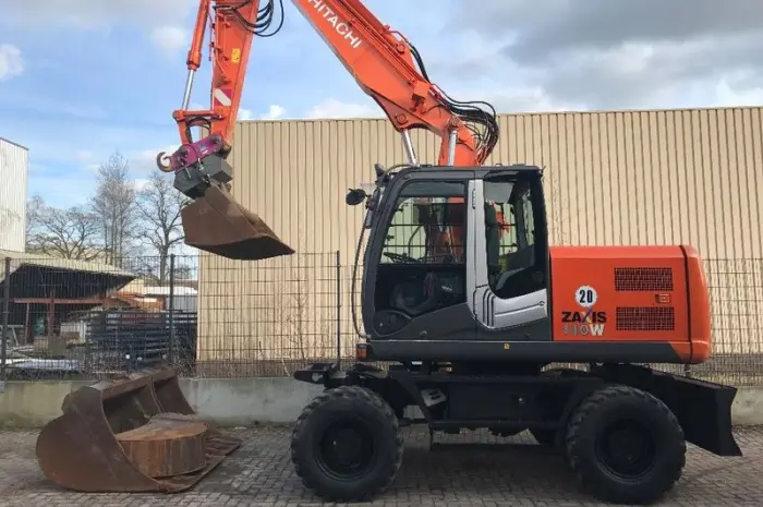Колесный экскаватор Hitachi Zaxis 140 W- фото № 1