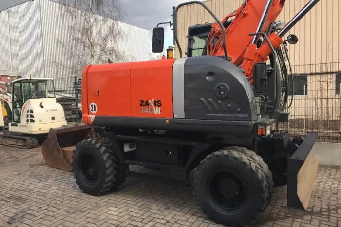 Колесный экскаватор Hitachi Zaxis 140 W- фото № 7