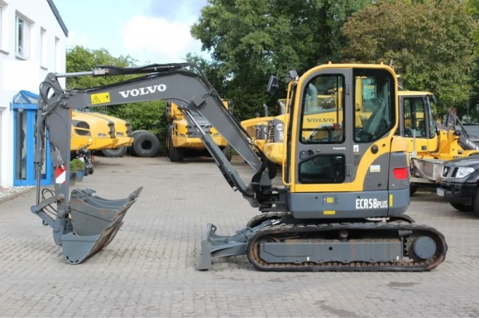 Мини-экскаватор Volvo ECR 58- фото № 1