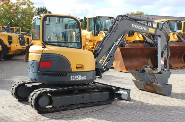 Мини-экскаватор Volvo ECR 58- фото № 7