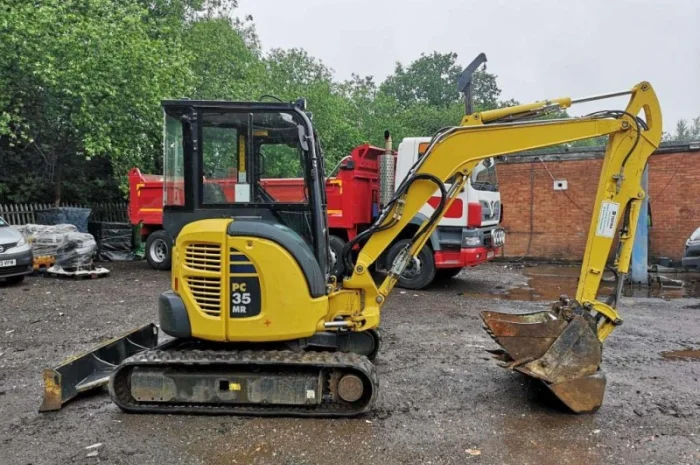 Мини-экскаватор Komatsu PC35MR- фото № 4