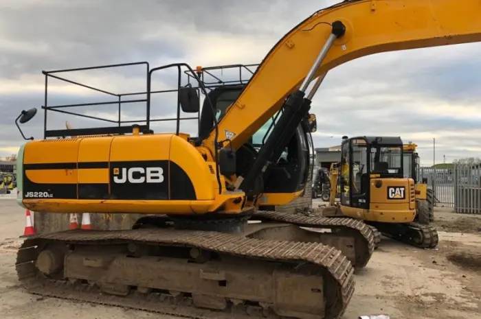 Гусеничный экскаватор JCB JS220 LC. Экскаватор JCB б/у- фото № 4