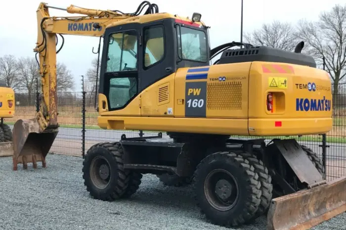 Колесный экскаватор Komatsu PW 160-7- фото № 4